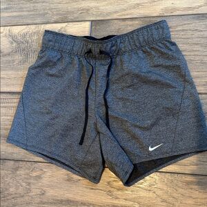 Nike Charcoal Gray Women's Athletic Shorts